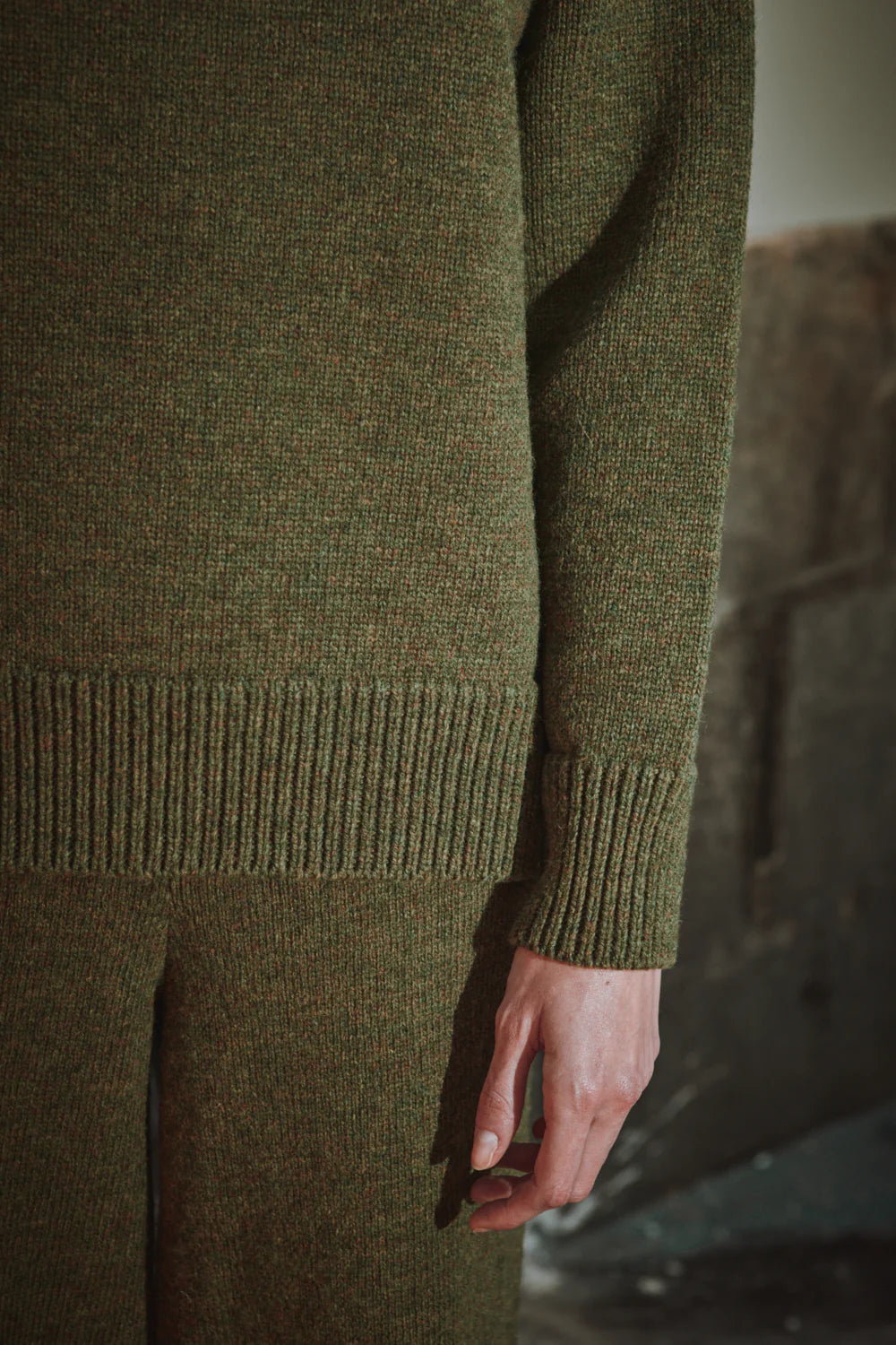pre-order: therese merino wool turtleneck sweater
