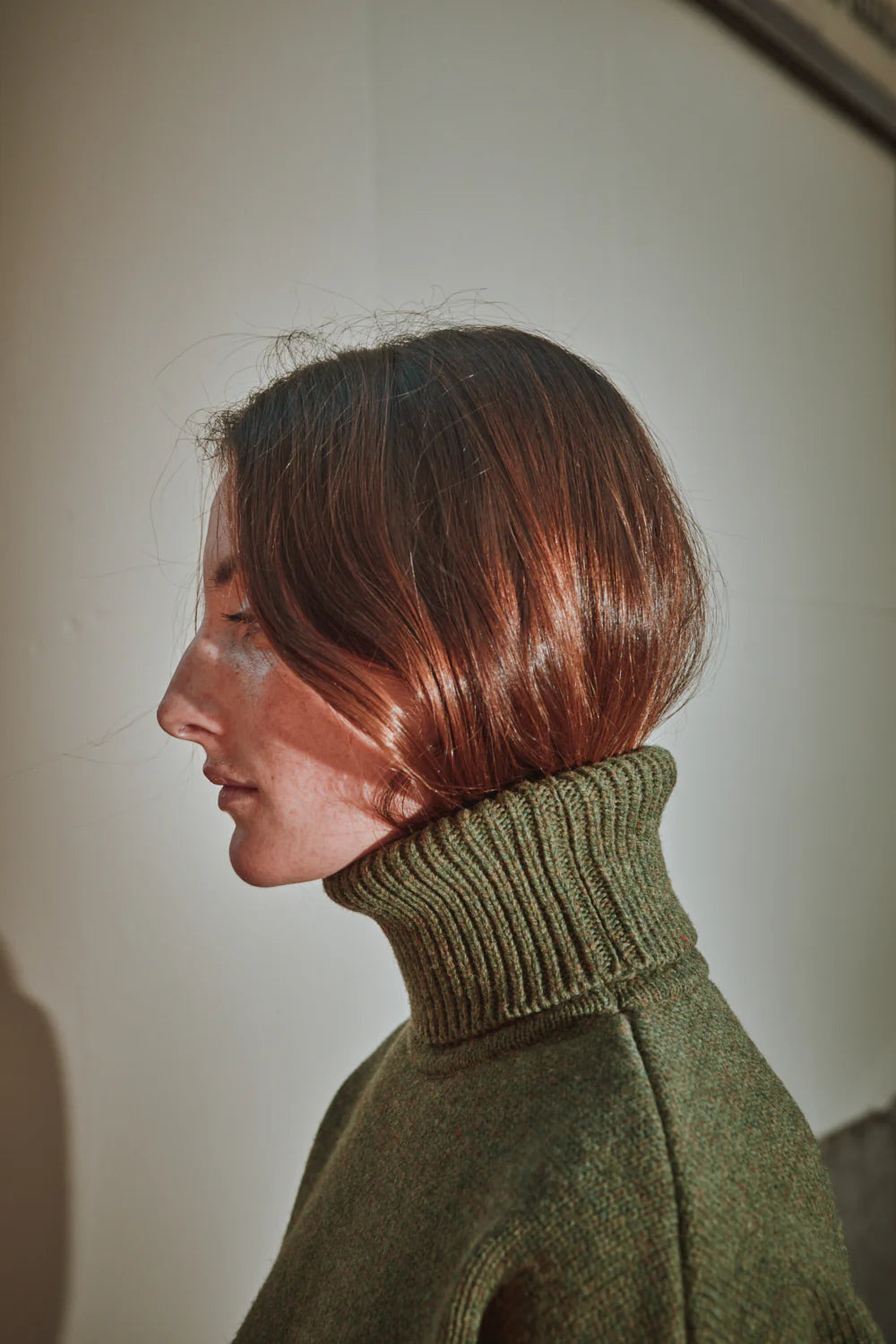 pre-order: therese merino wool turtleneck sweater