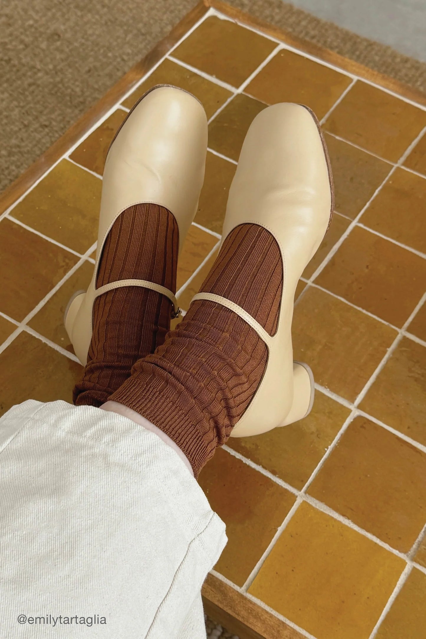 her socks