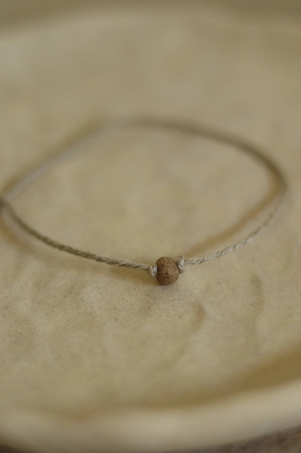 origins clay bead bracelet in gathered earth