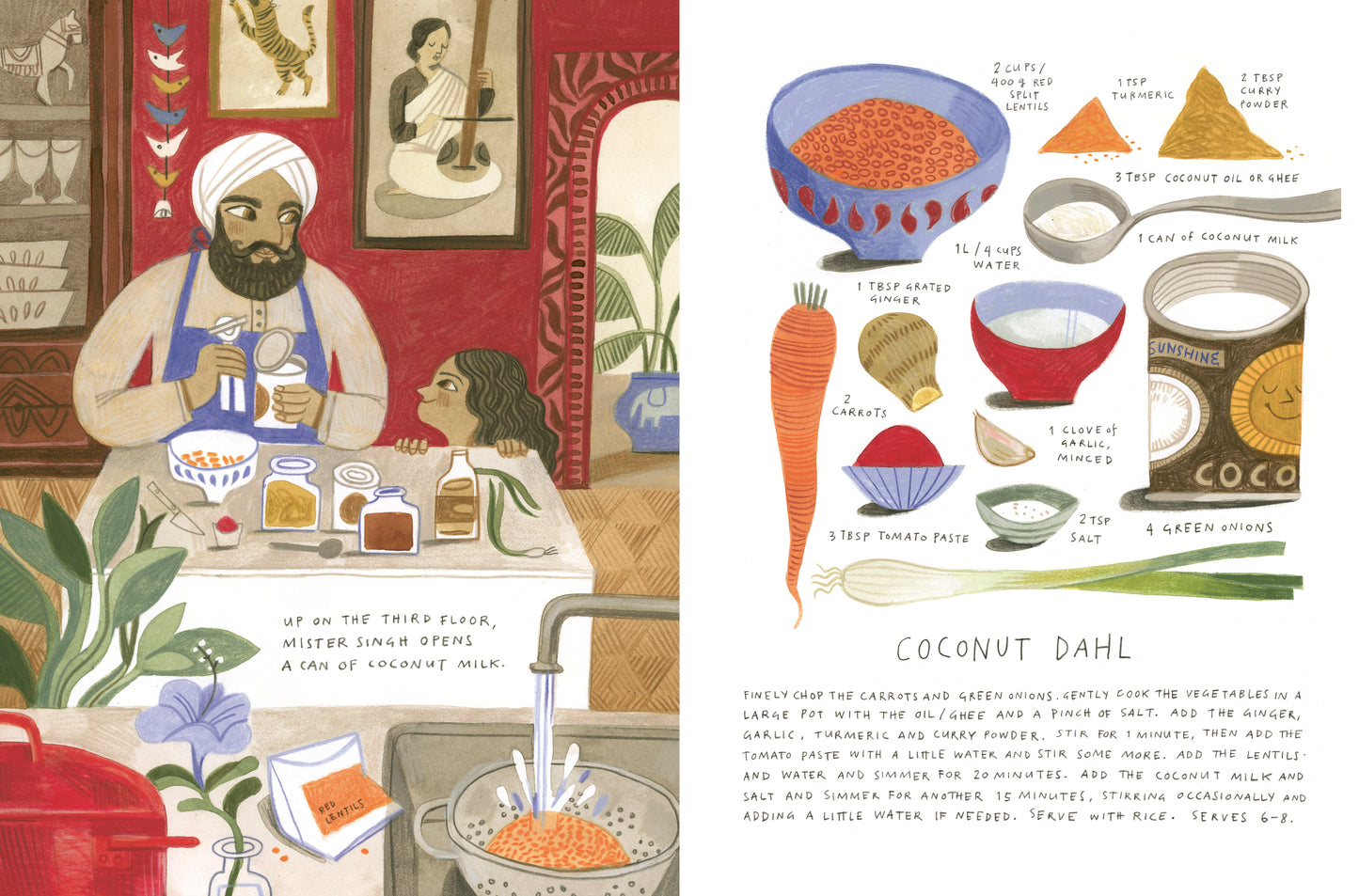 lunch at ten pomegranate street - by felicita sala