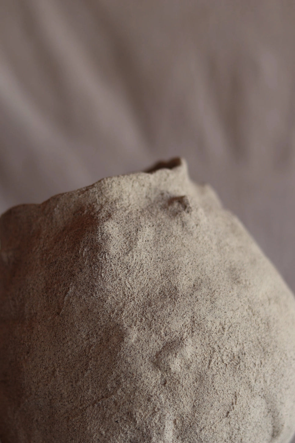 7 inch gathered earth vessel no.1
