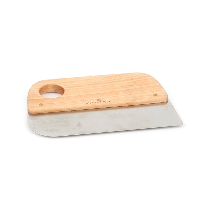 dough scraper in oiled birch wood