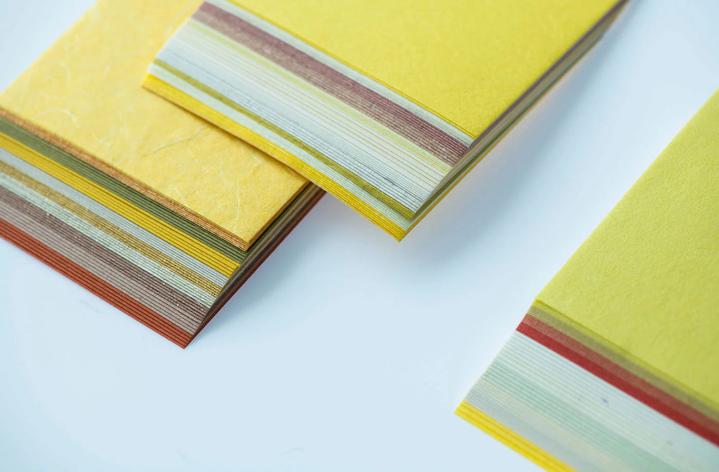 washi mixed colored paper blocks