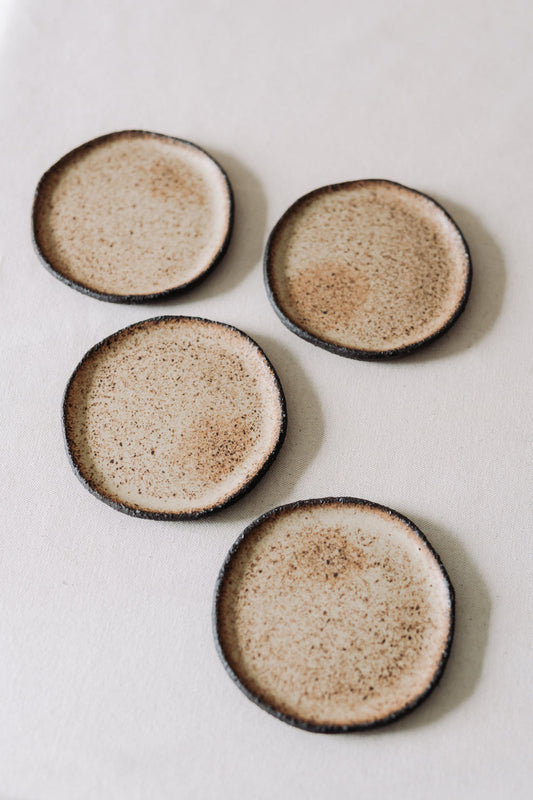 chamotte rou/a ceramic mini plate