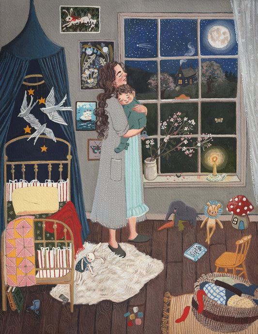 under the same moon postcard