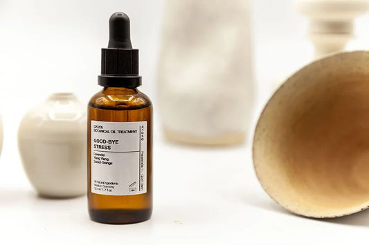 botanical oil treatment: good-bye stress