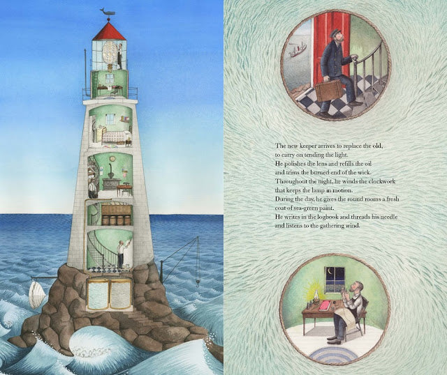 hello lighthouse - by sophie blackall