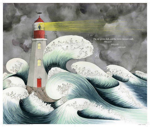 hello lighthouse - by sophie blackall
