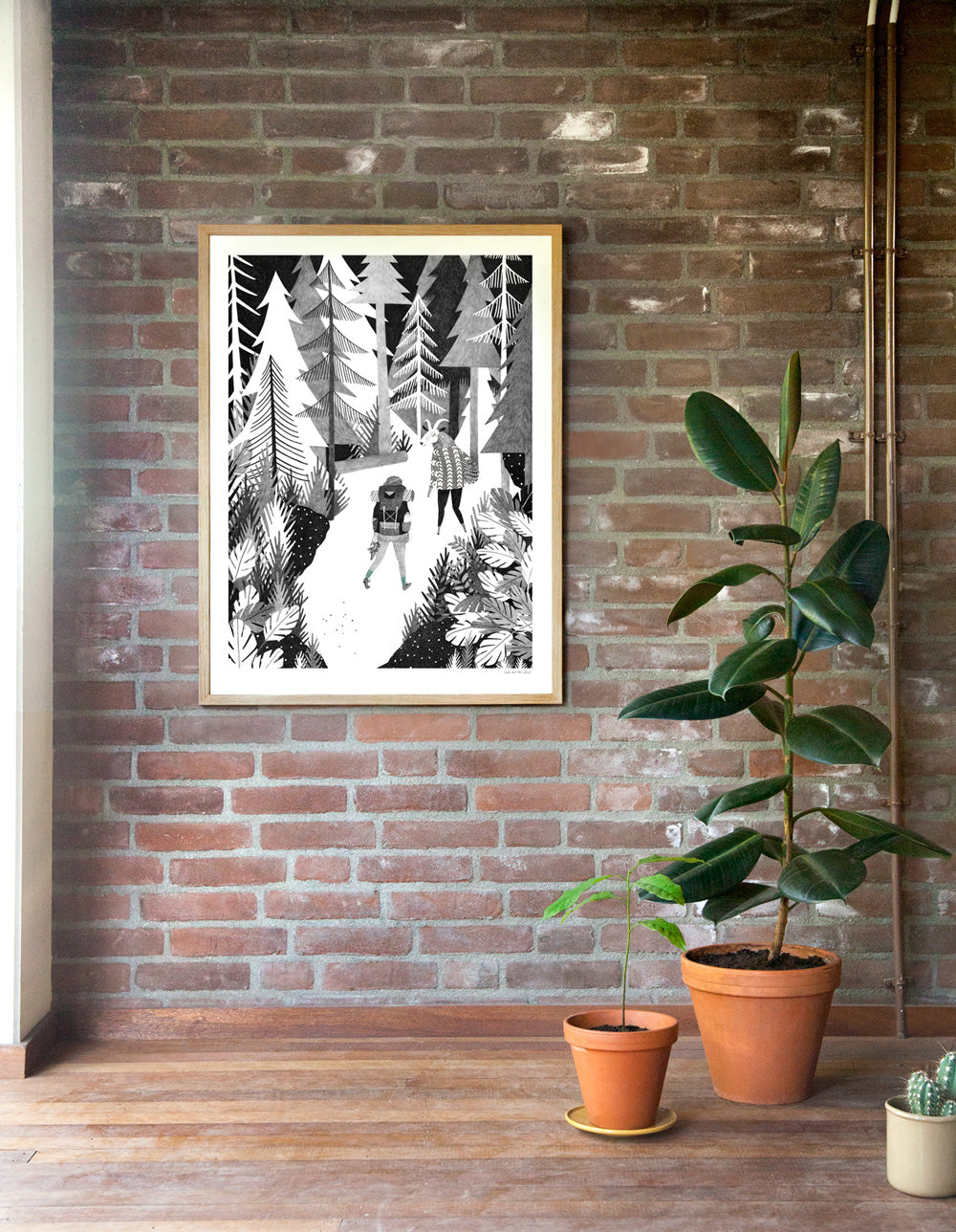 dennenbos poster