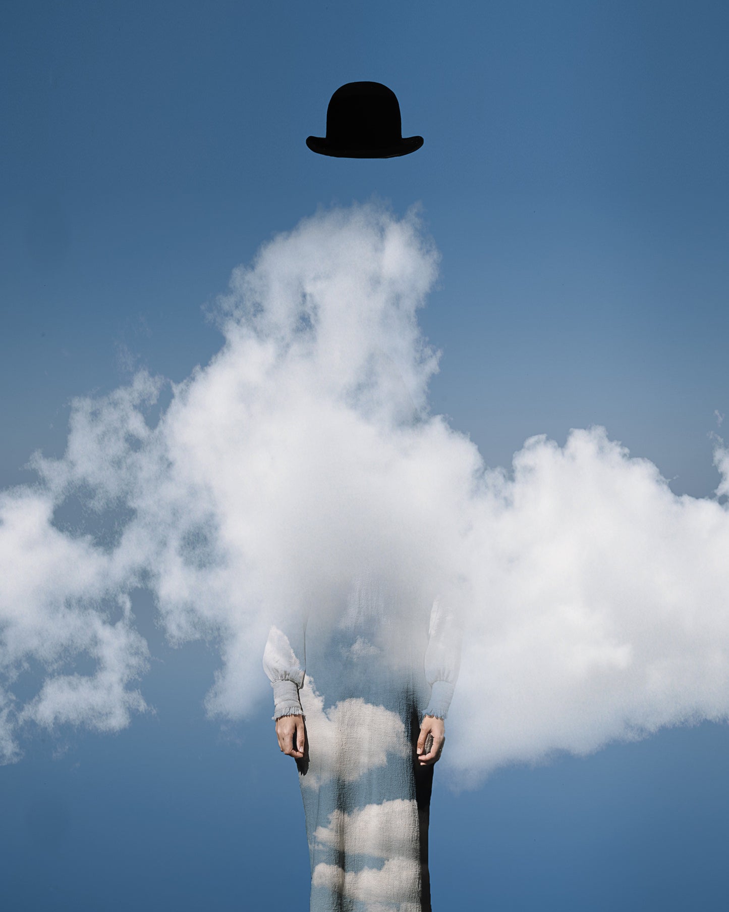 reminiscent of magritte poster