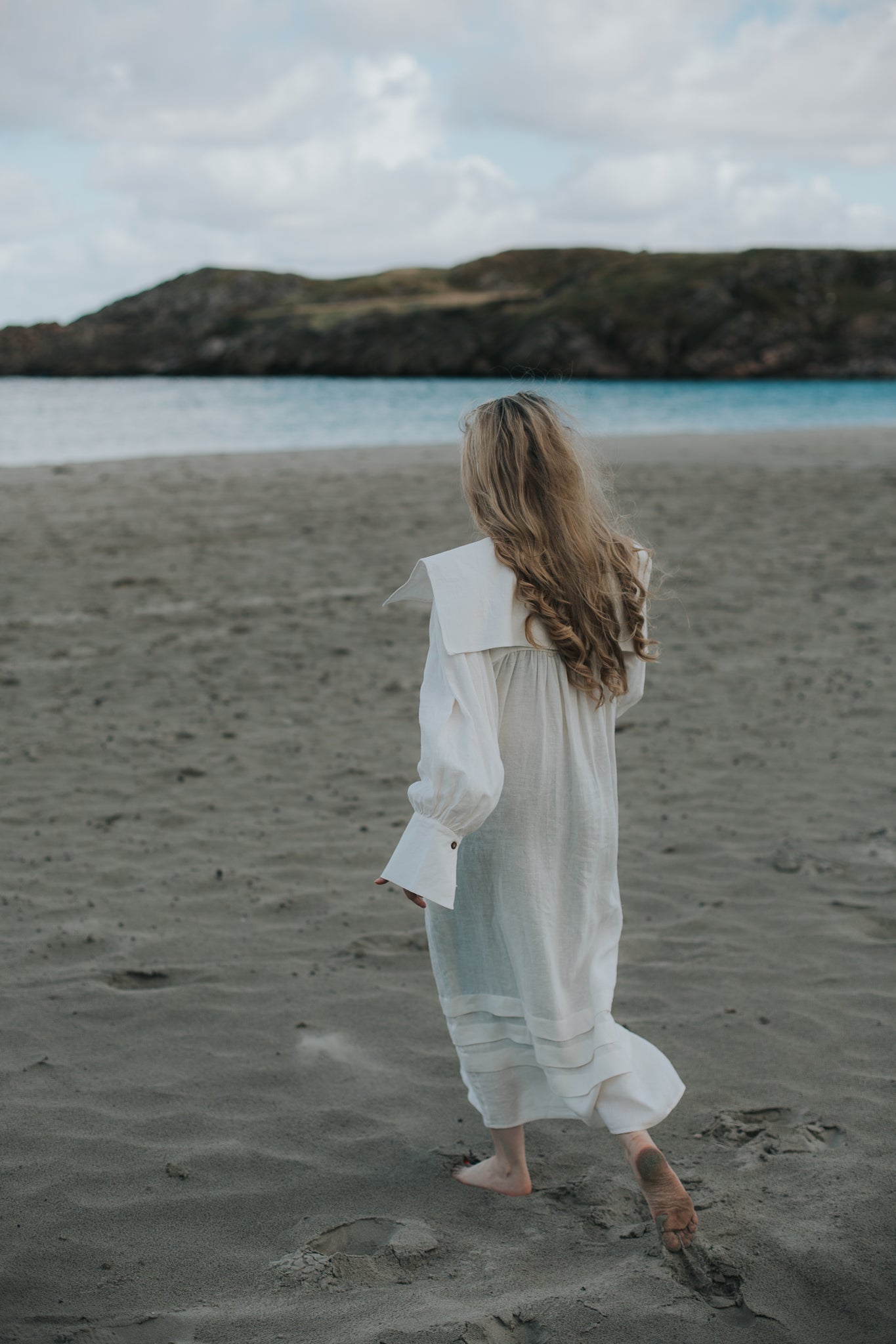 rent the ivory long eve dress