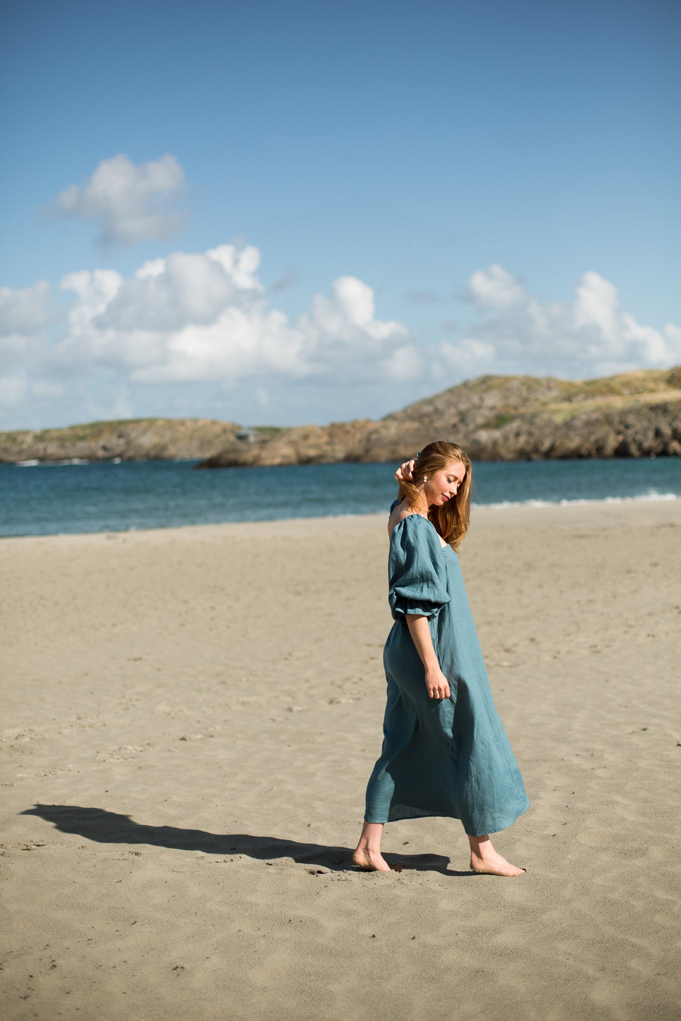 rent the blue otilia-a dress
