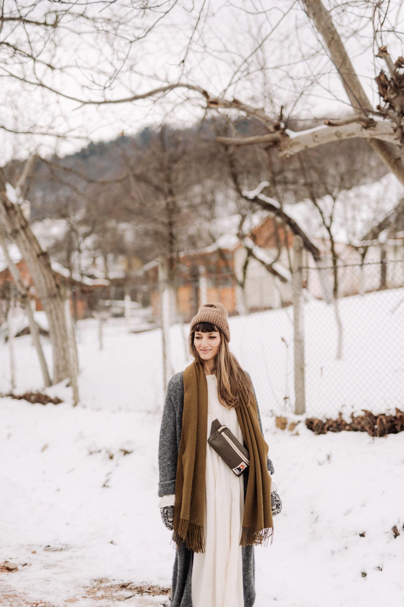 rent the ivory nuage dress