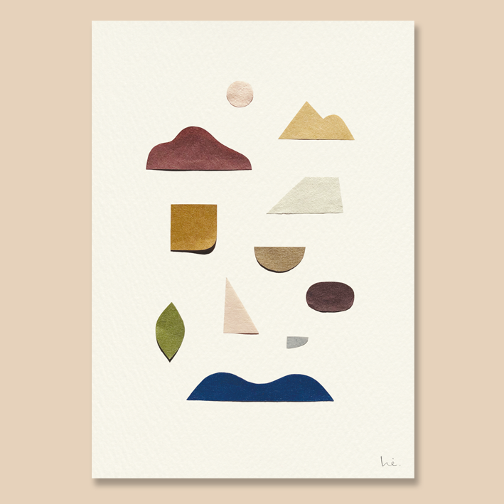 earth art print