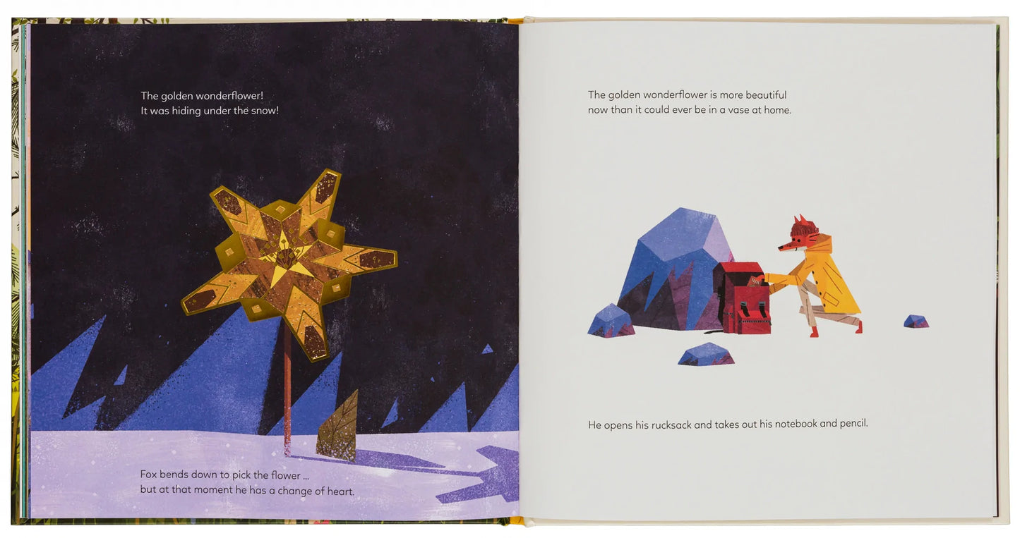 the mystery of the golden wonderflower - by benjamin flouw