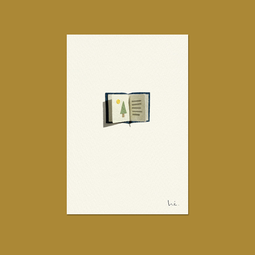 book postcard