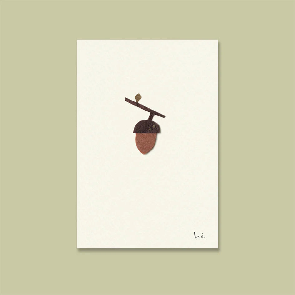 acorn postcard
