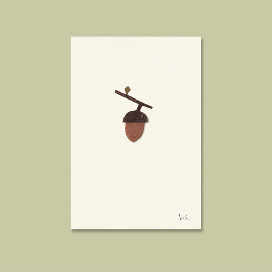 acorn postcard