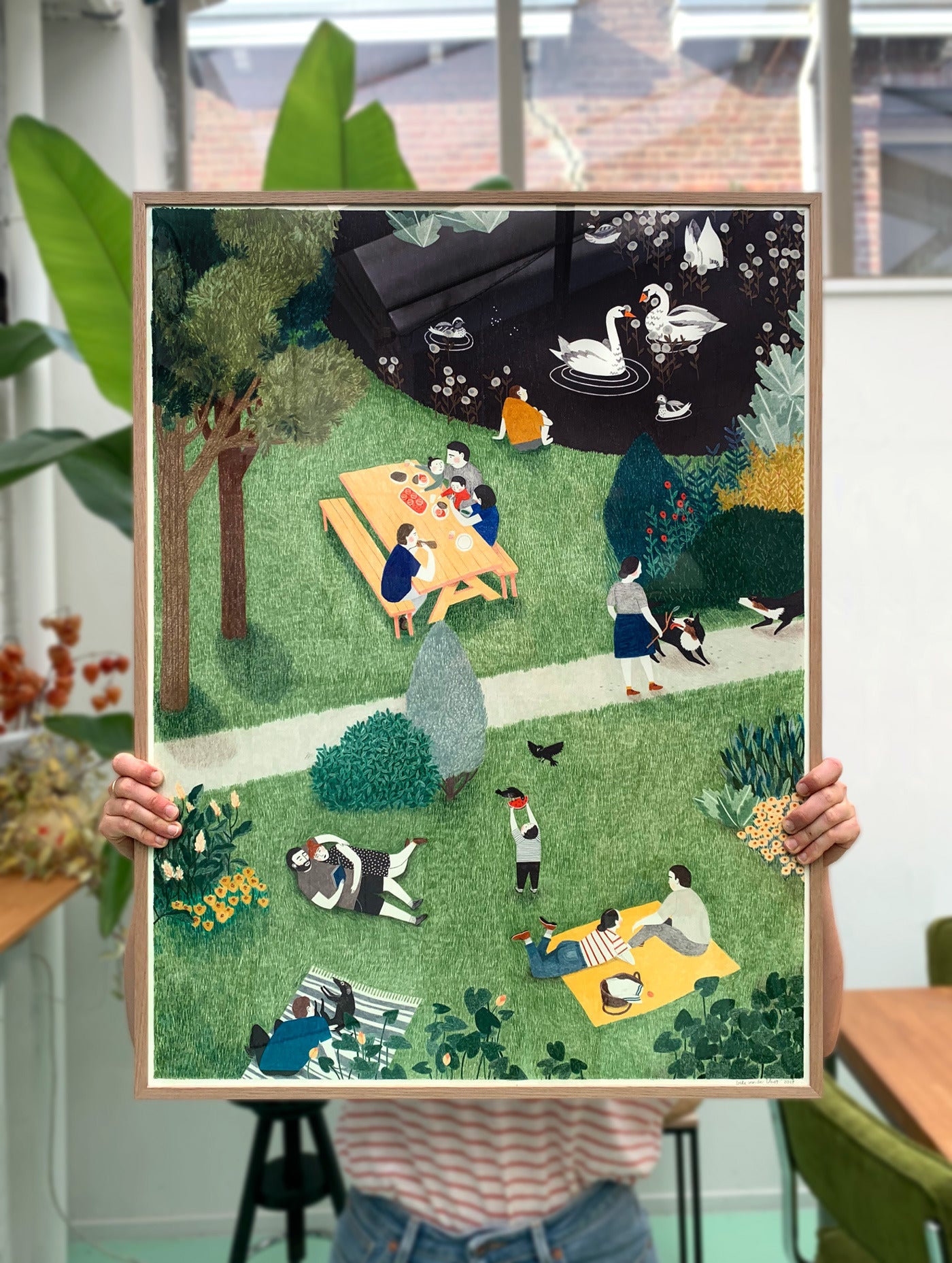 de stadstuin poster