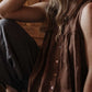 pre-order noor muna button up linen top