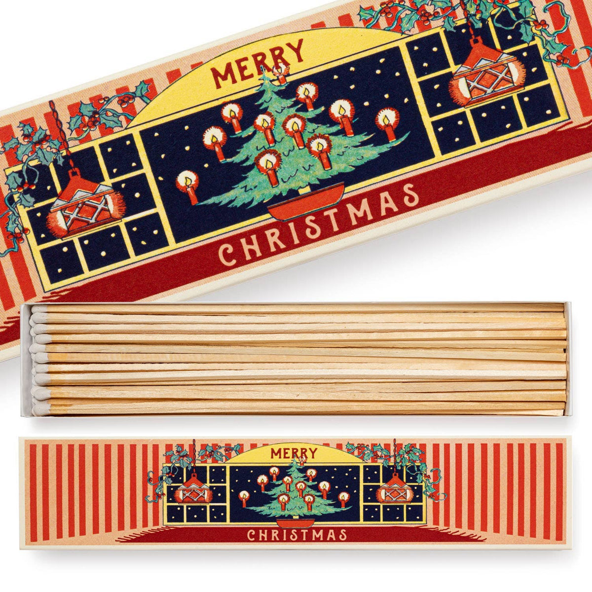 merry christmas - box of long matches