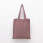 linen tote bag - ashes of roses pink