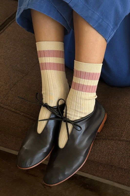 her varsity socks