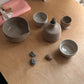 matcha bowl with spout by linda bredenbekk