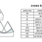 pansy cross bra - various colors