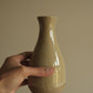 ceramic bottle with foraged stone cork