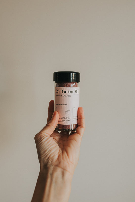 cardamom rose spice dust