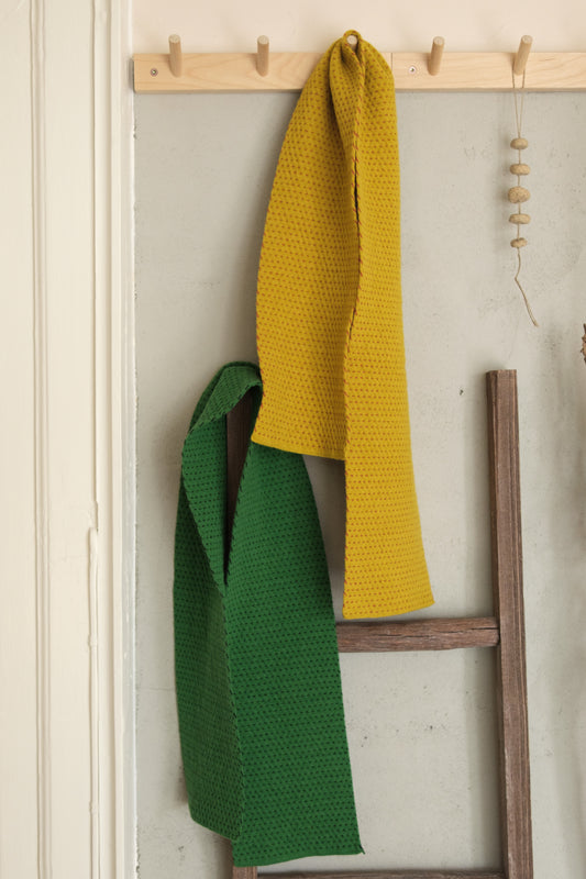 small japanese stitch scarf