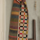 multicolor grid scarf