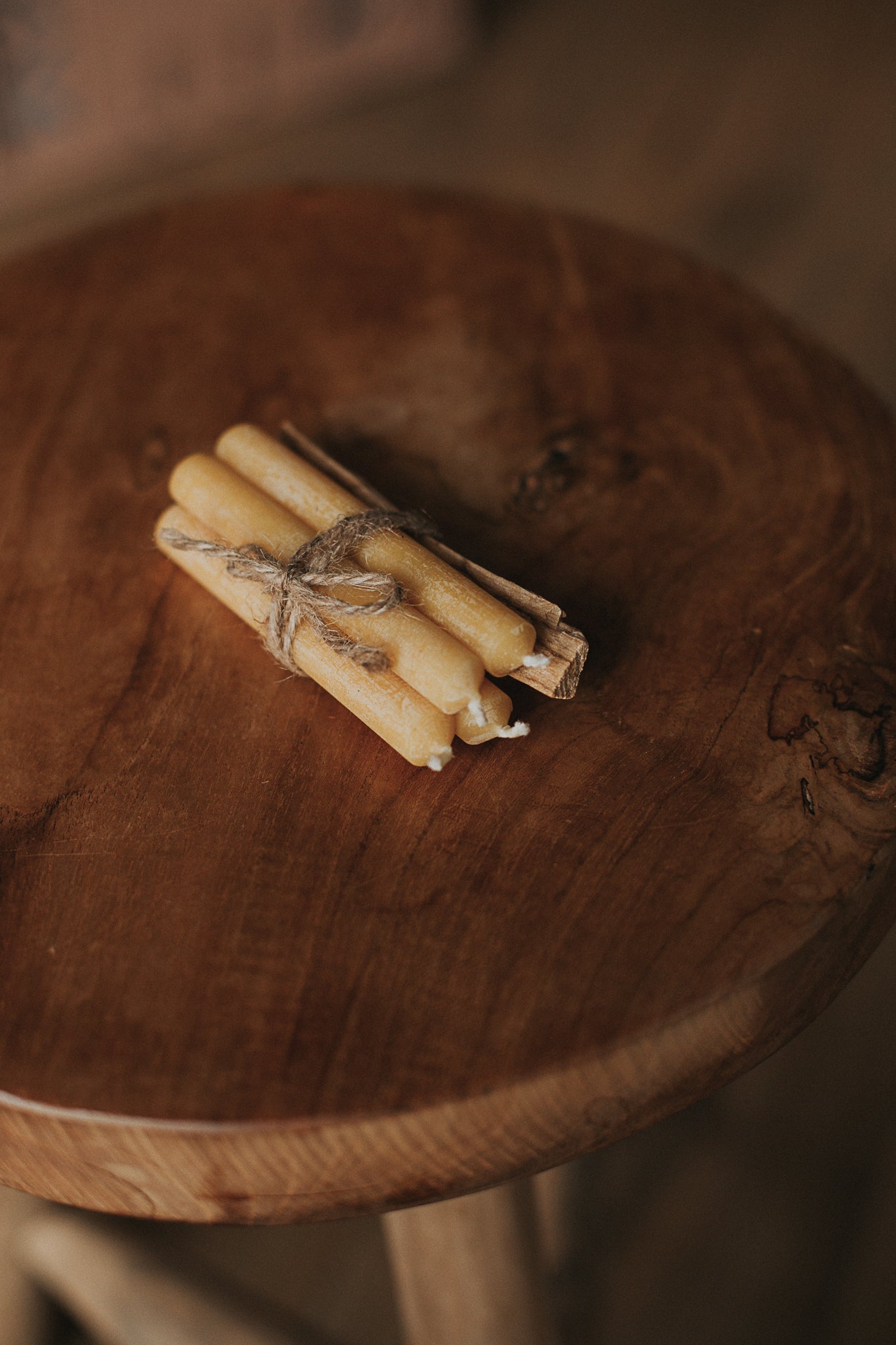 palo santo & beeswax candles treasure set