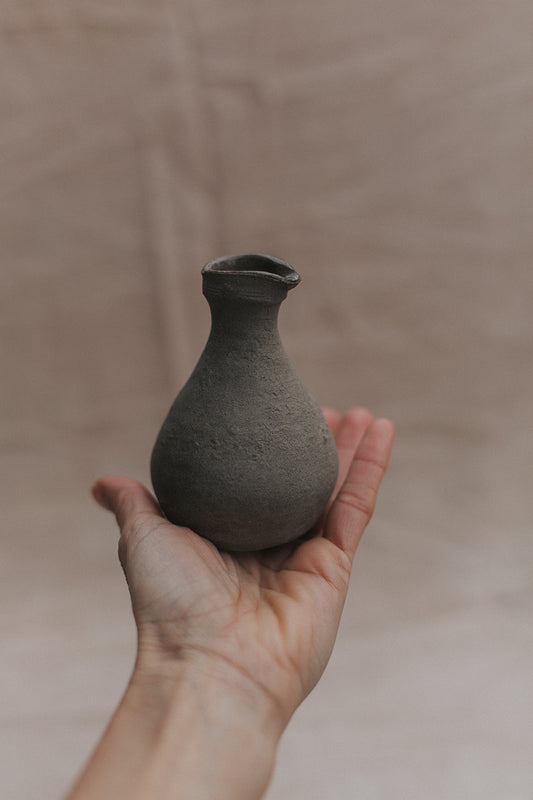 shoyu ceramic pourer by linda bredenbekk