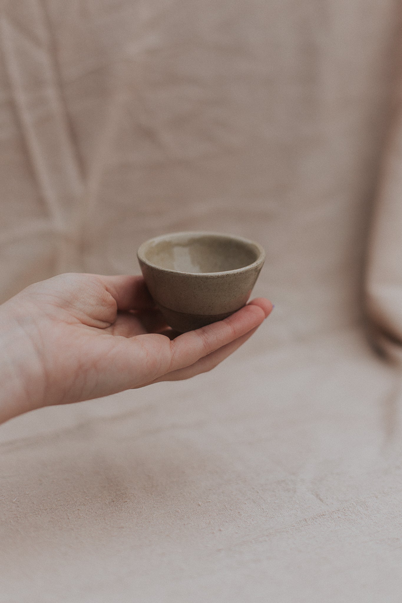 sake cup nr.5 by linda bredenbekk
