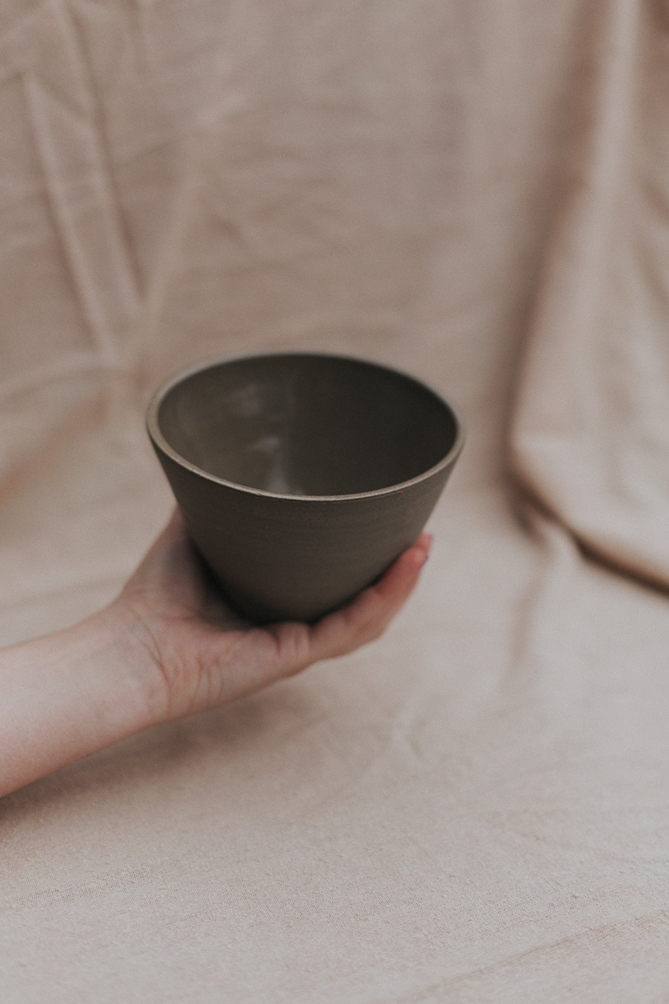 15 cm deep soup bowl by linda bredenbekk