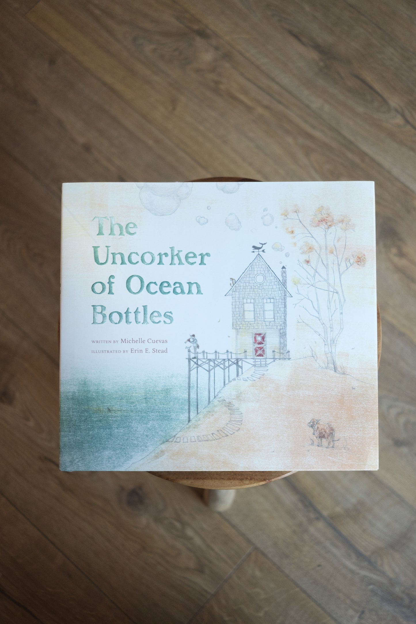 the uncorker of ocean bottles - by michelle cuevas