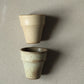 tall pistachio green ceramic cup 240 ml