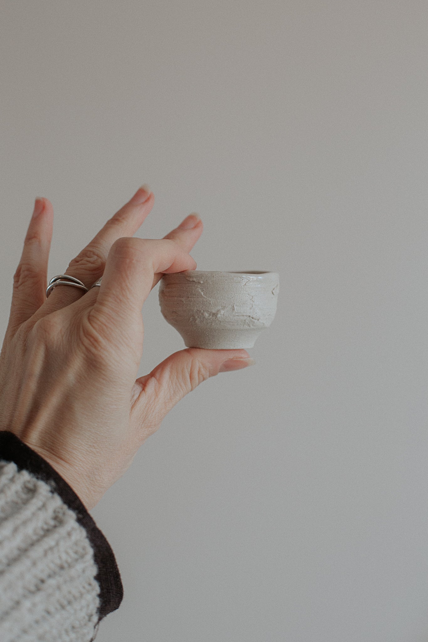 sake cup nr.8 by linda bredenbekk