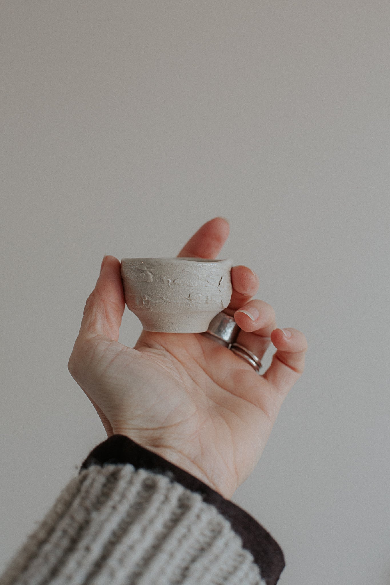 sake cup nr.8 by linda bredenbekk