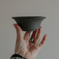 11 cm hat bowl in black clay by linda bredenbekk