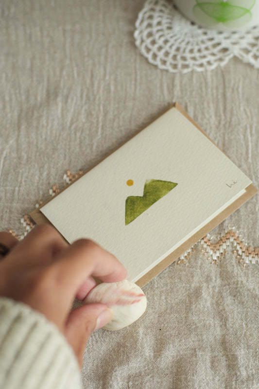 sunrise mini card