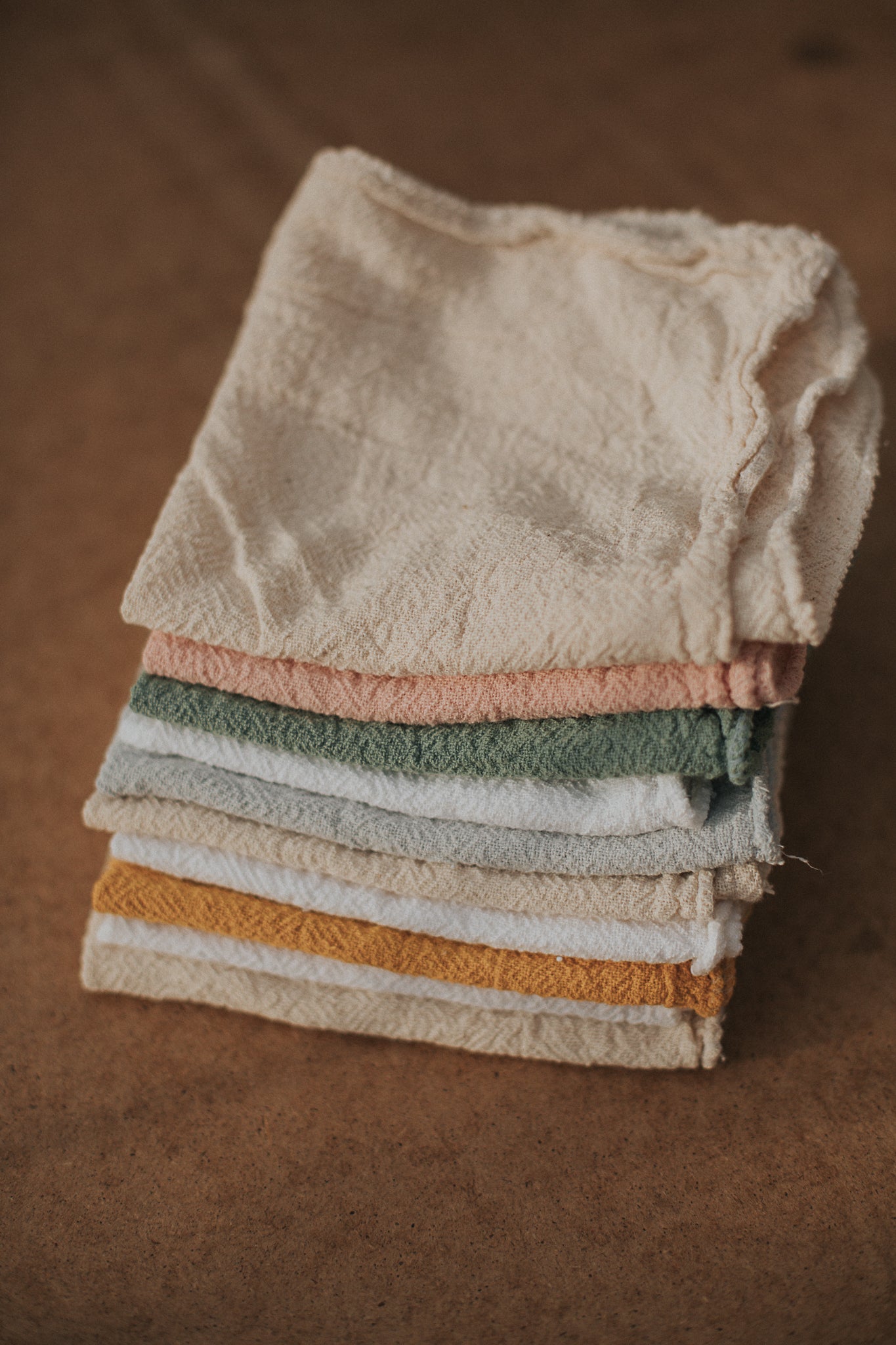 no waste romanian cotton washcloth - various colors