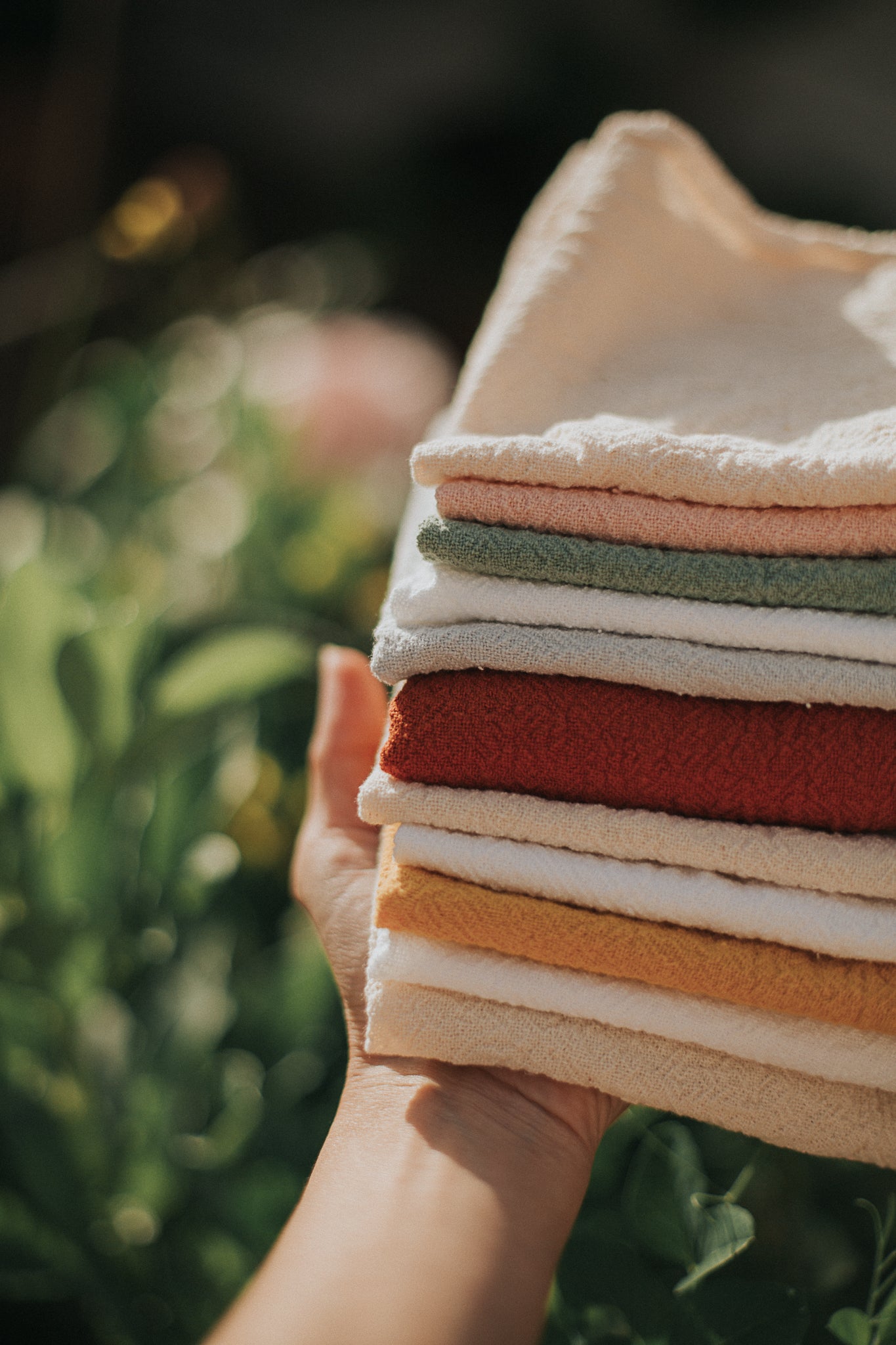 no waste romanian cotton washcloth - various colors