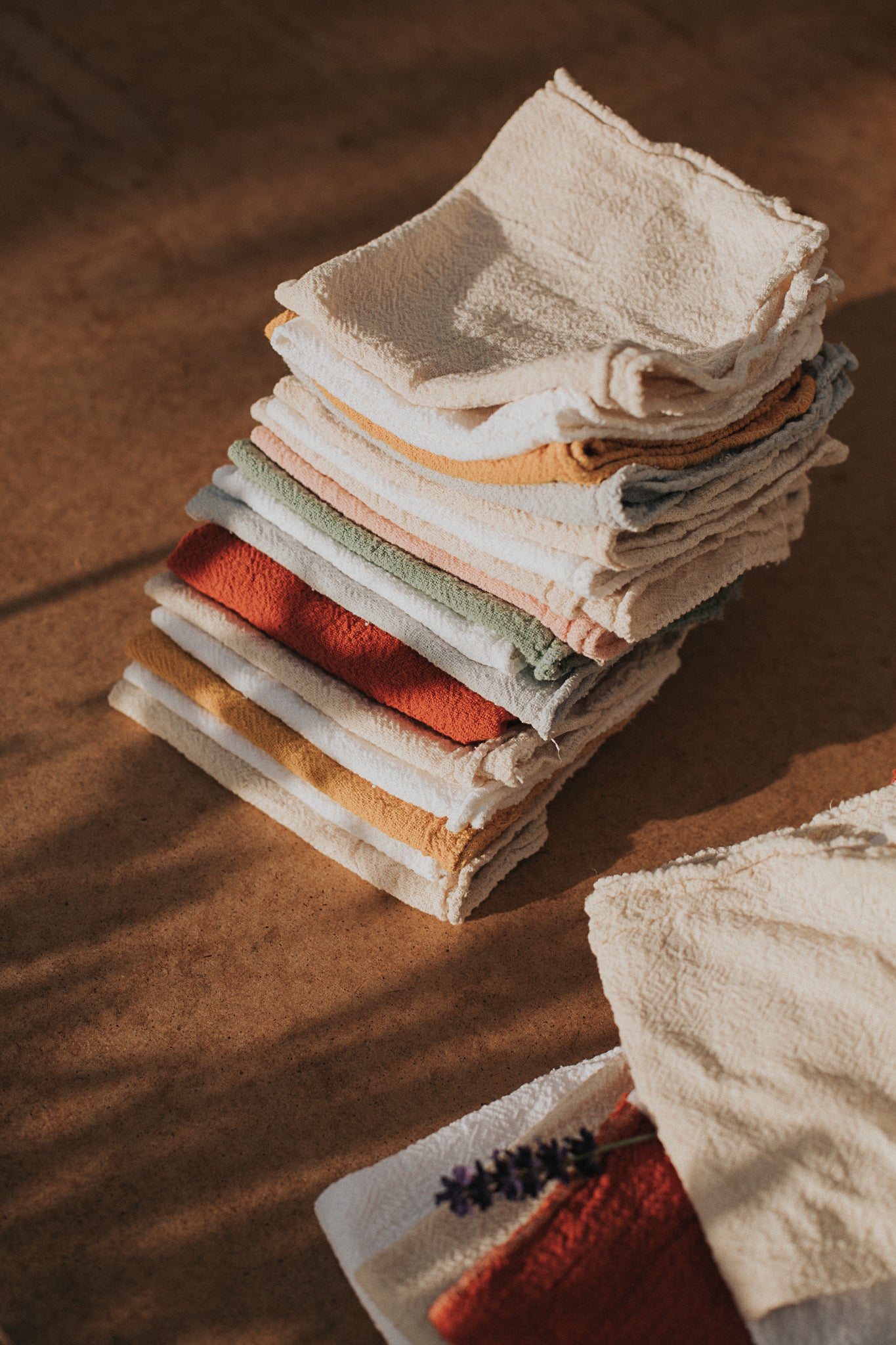 no waste romanian cotton washcloth - various colors