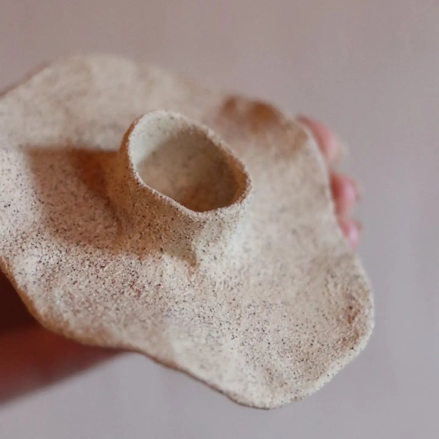 gathered light earth orgánica candle holder no.1