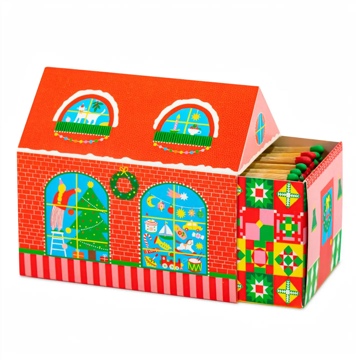 house-shaped matchbox