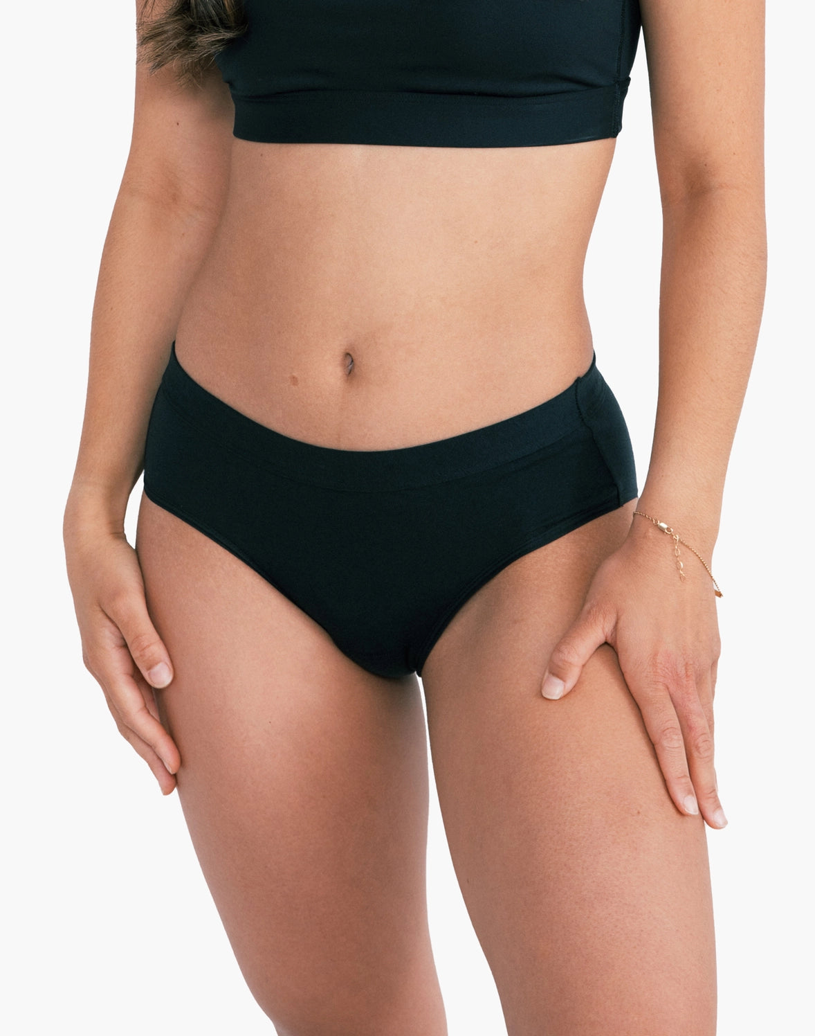 period underwear - everywear leakproof cotton brief - high absorbency